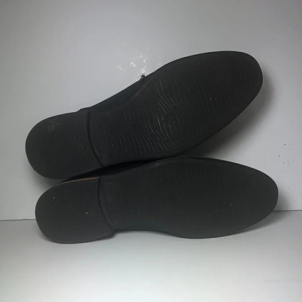 Call It Spring Shoes Oxford Men's Size 12 Blue Almond Toe Textured Canvas